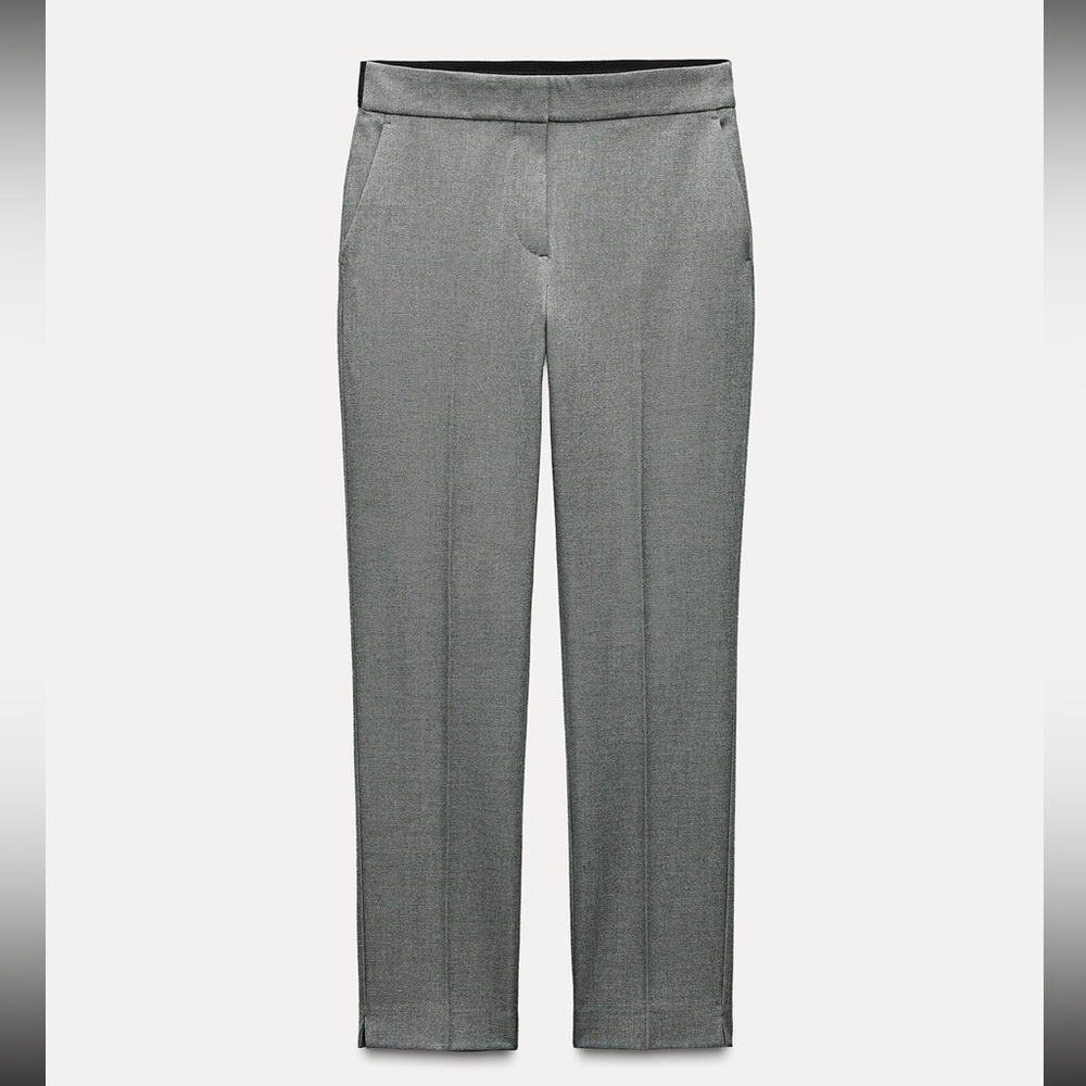 Zara size M ankle length dress pants with elastic